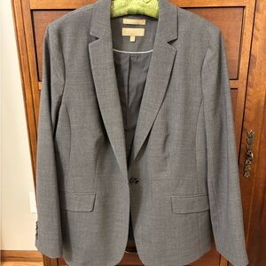 Talbots Wool Blend Gray Women's Blazer